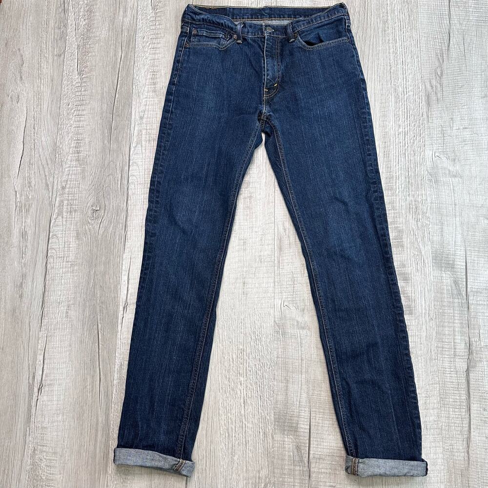 Levi's Men's Straight Jeans - Dark Blue